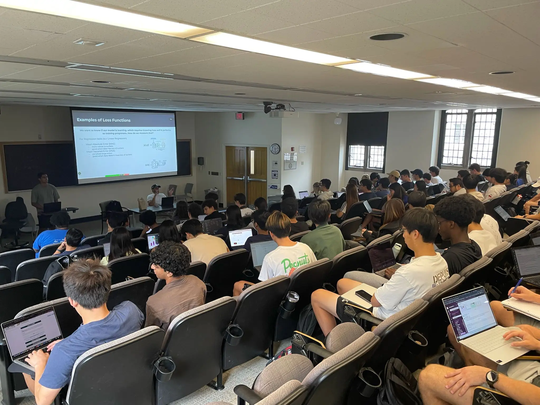The DAML community at a training session